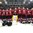 MOSCOW, RUSSIA - MAY 14: Latvian players look on during the national anthem after a 2-1 preliminary round win over Kazakhstan at the 2016 IIHF Ice Hockey World Championship. (Photo by Andre Ringuette/HHOF-IIHF Images)

